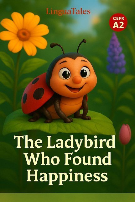 The Ladybird Who Found Happiness: An A2 English Reader with Gratitude Lessons for Young Learners (ESL Graded Stories for Kids)